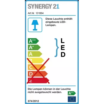 Synergy 21 LED prožektorinis pakabinamas šviestuvas UFO 80W, skirtas pramonei/sandėliams, šalta balta 120