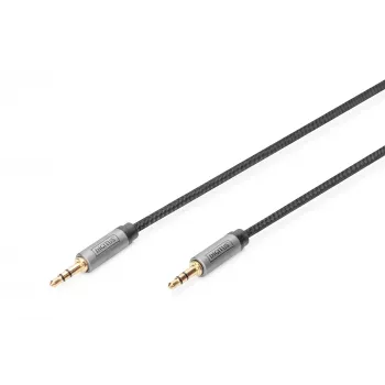 Digitus Audio Connection kabelis 3.5 mm lizdas į 3.5 mm lizdą 1.8 m Juoda