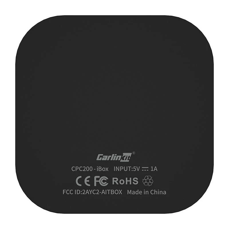 Belaidis CarPlay/Android Auto adapteris Carlinkit Tbox Basic 2+16G Juodas — belaidis multimedijos tiltas