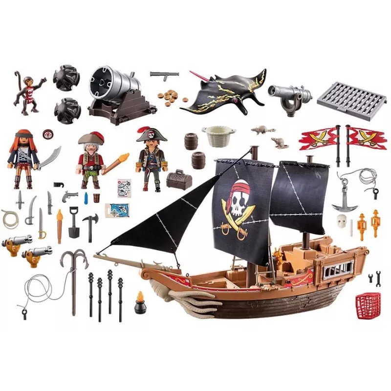 Playmobil Piratai žaislų rinkinys 71530 Įvairiaspalvis Plastikas 4-10 metų