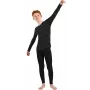 Odlo ilgas ACTIVE WARM ECO SET vaikiško apatinio trikotažo komplektas, 116 cm dydis, juodos ir pilkos spalvos