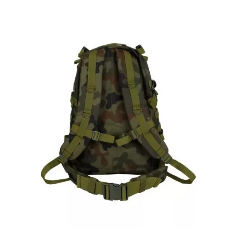 Taktinis kuprinė GFC GFT 3-Day Assault Pack wz.93 Forest Panther — 20 L, nailonas, krūtinės diržas, juosmens diržas