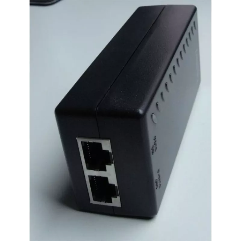 WANTEC 5561, Greitasis Ethernet, 10,100 Mbit/s, 802.3af, Juoda, Trumpojo jungimo apsauga, 48 V
