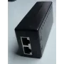WANTEC 5561, greitasis Ethernet, 10,100 Mbit/s, 802.3af, juoda, apsauga nuo trumpojo jungimo, 48 V