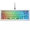 Ducky Outlaw 65 klaviatūra universali USB sidabrinė mechaninė RGB LED