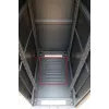 Laisvai stovintis stovas Extralink 42U 800x800 STOVIMA RACK SPINTA JUODA 1400 kg talpa