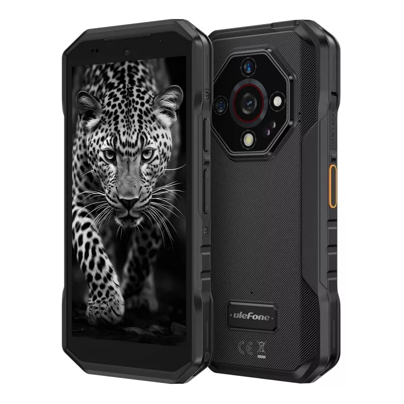 Išmanusis telefonas UleFone Armor X32 6,1 colio 6 GB RAM 128 GB atminties Future Juoda, energijos klasė B