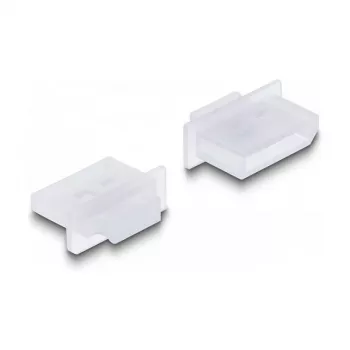 Kabelio dangtelis DeLOCK 64107 DisplayPort lizdui permatomas 10 vnt.