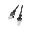 Tinklo kabelis LANBERG PCU5-10CC-0200-BK RJ-45 Cat5e U/UTP 2 m juodas