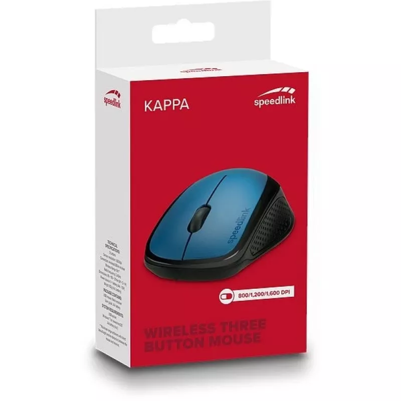 Pelė SPEEDLINK KAPPA Office Dešiniarankiams RF belaidė
