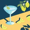 Tapybos rinkinys Ravensburger CreArt Mocktail Lemon – piešimo pagal skaičius rinkinys