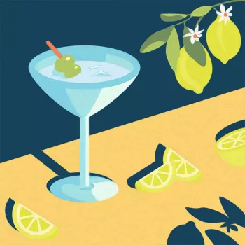 Tapybos rinkinys Ravensburger CreArt Mocktail Lemon – piešimo pagal skaičius rinkinys