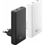 Goobay USB-C PD GaN Dual-Fast Charger 90° Flat 65 W Balta - 2x -Ports (75726)