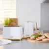 Mini krosnelė Petra PT5032WVDE 2 riekių, kompaktiška 2 lizdų elektrinė mini krosnelė