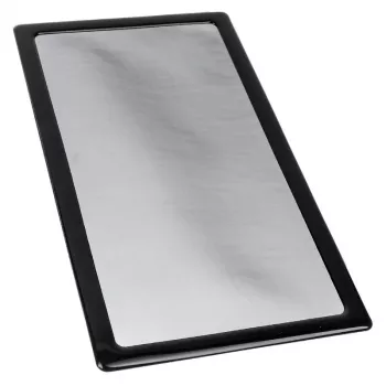 Demciflex dulkių filtras 280 mm x 140 mm - juodas/juodas