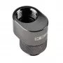 XSPC pasukama 7 mm poslinkio jungtis G1/4, juodas chromas