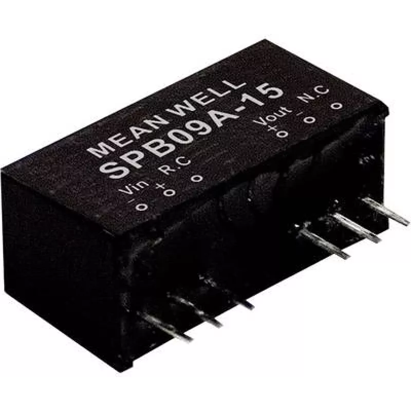 maitinimo adapteris mean well SPB09A-12, 9 W, 12 V, 0,75 A