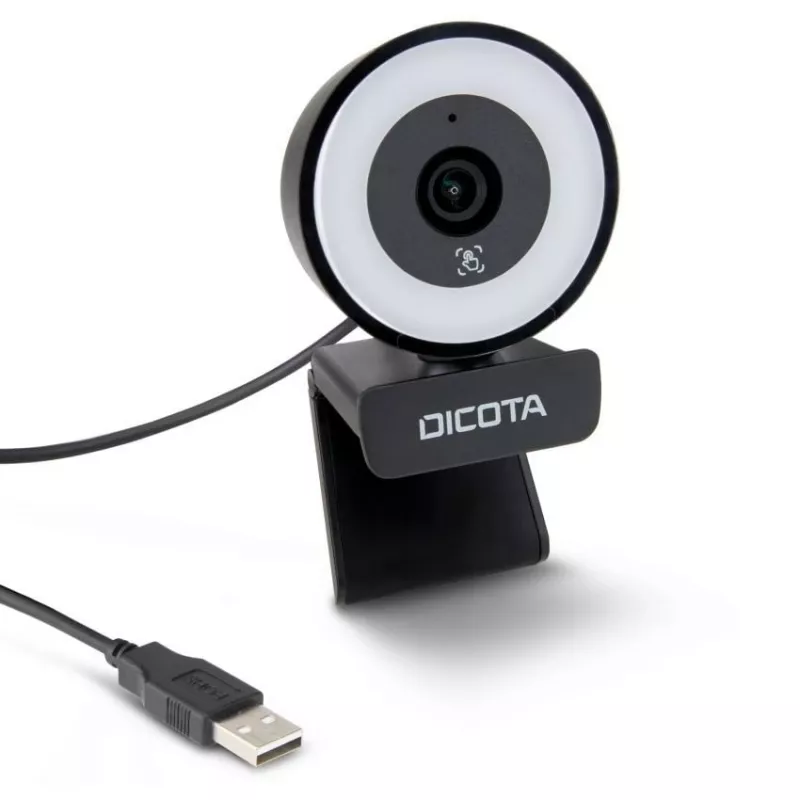 Internetinė kamera DICOTA D32066 5 MP 2592 x 1944 pikselių USB 2.0 juoda