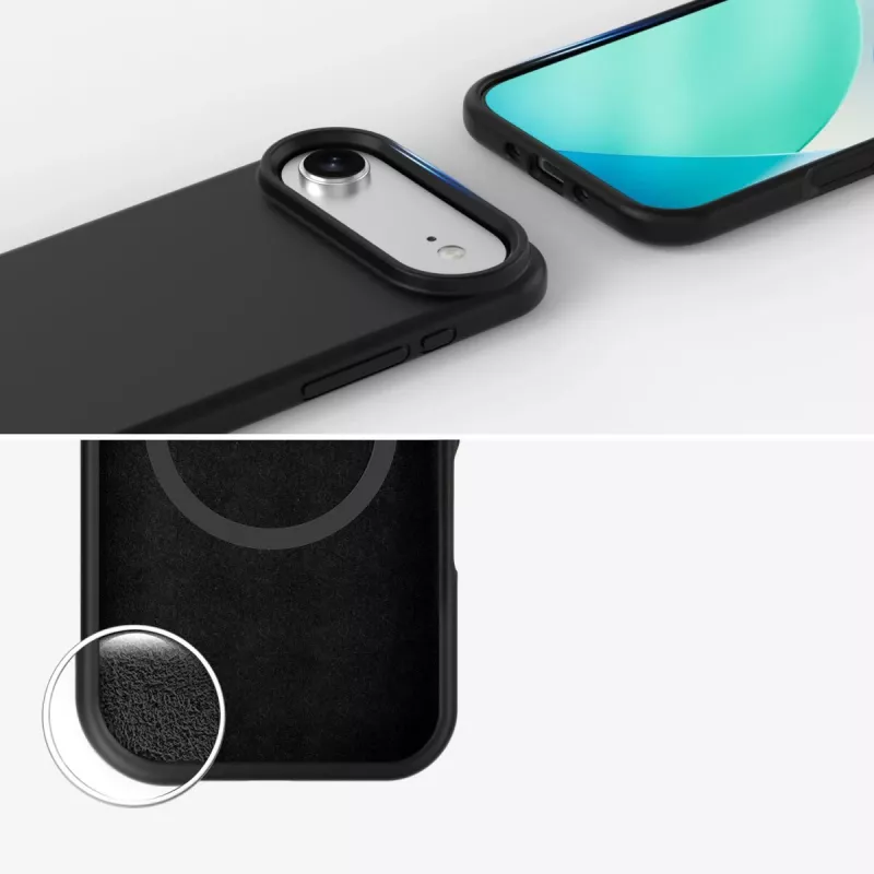 4smarts Silikoninis Dėklas Cupertino, skirtas Apple iPhone Air, MagSafe suderinamas