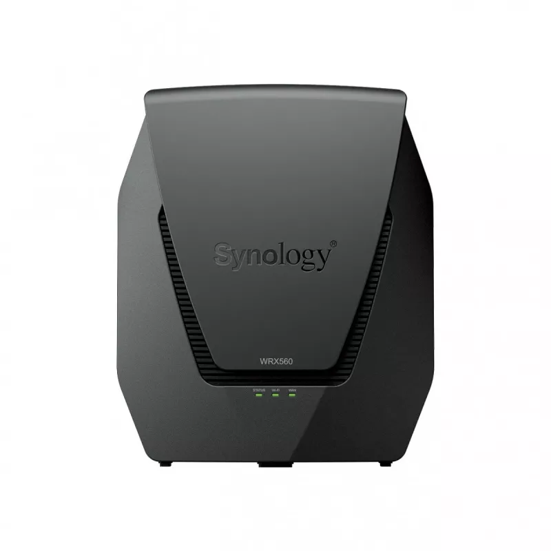 Maršruto parinktuvas Synology WRX560 dviejų juostų 2,4 GHz 5 GHz Wi-Fi 6