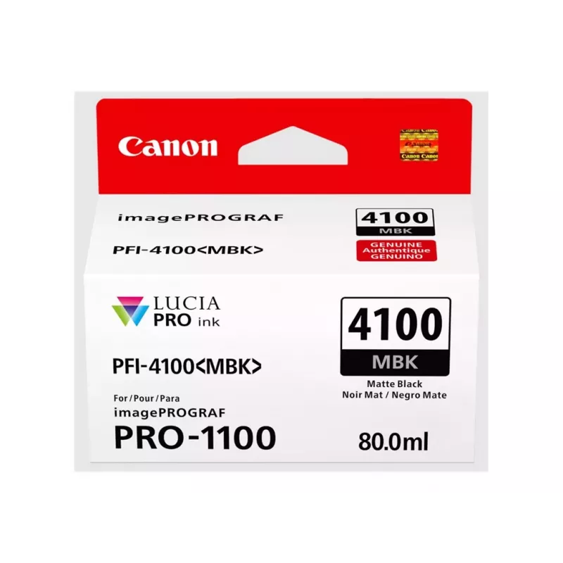 Canon LUCIA PRO II rašalo kasetė 1 vnt. Originalius standartinio našumo Matinė juoda