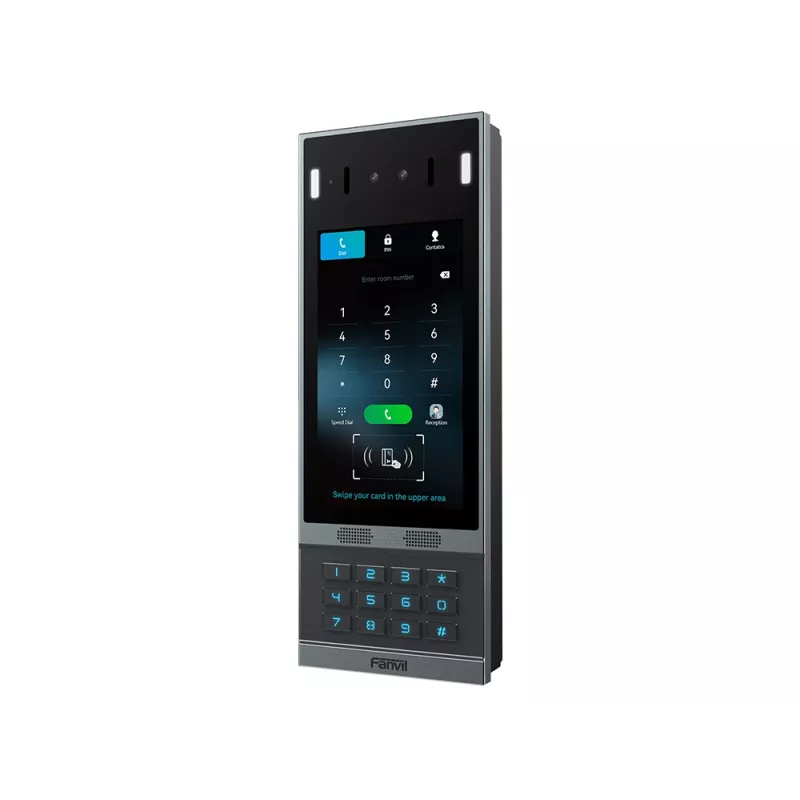 Fanvil i67 vaizdo domofono sistema 2 MP 17,8 cm (7 inch) juoda, pilka