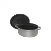 Keraminis kepimo indas Staub La Cocotte 5,5 L ovalus