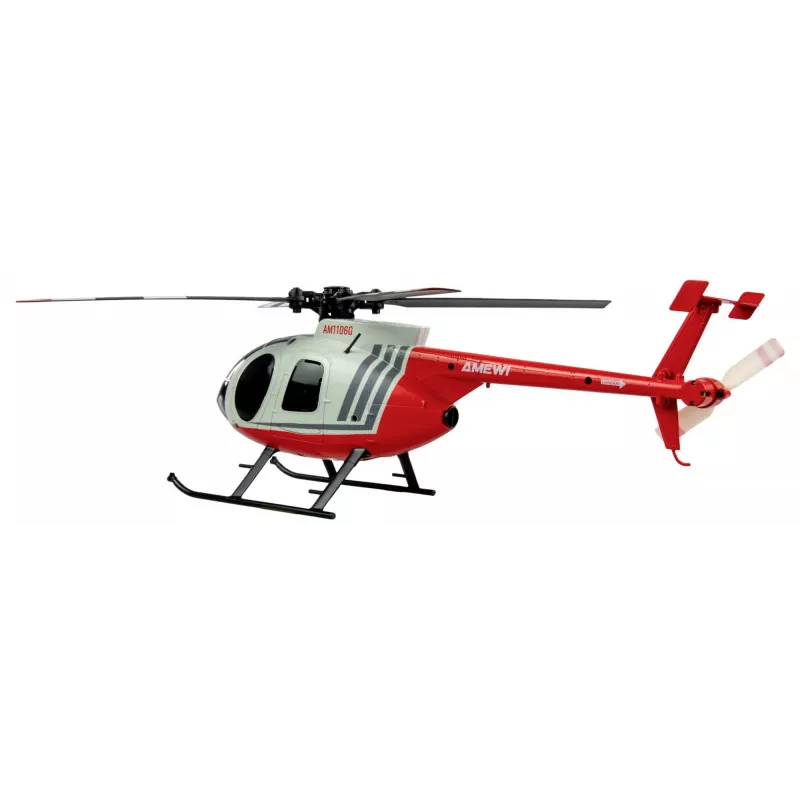 Amewi RC sraigtasparnis MD500 Li-Po baterija 350 mAh sidabrinė/raudona (25354)
