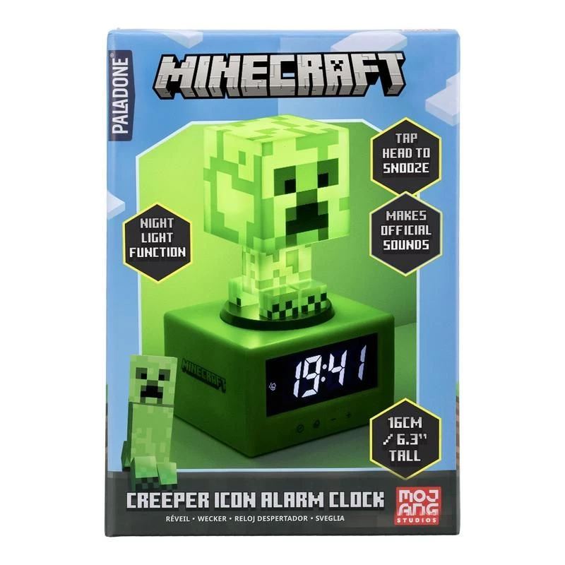 Paladone Minecraft Creeper Icon žadintuvas
