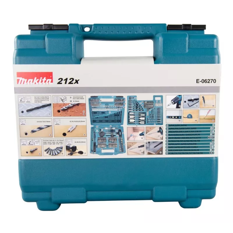Makita E-06270 grąžtų antgalis, grąžtų antgalių rinkinys