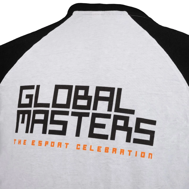 Global Masters marškinėliai su GM logotipu - balti (XXL)
