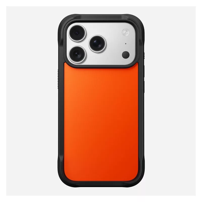 Mobiliojo telefono dėklas Nomad Rugged Case, skirtas iPhone 17 Pro — 16 cm (6,3 colio), oranžinis