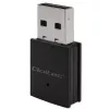 Belaidis mini USB Wi‑Fi adapteris QOLTEC 57007 — Vienos juostos 2,4 GHz, iki 150 Mbps, vidinė antena