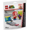 Konstrukcinis žaislas LEGO Mario Kart Toad Pit Crew polietileninis maišelis 30702 mažas rinkinys minifigūrėlė priedas