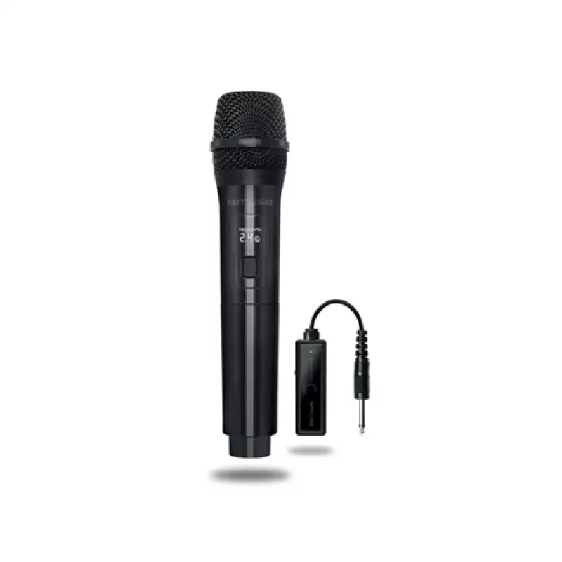 Muse MC-30 WI radijo mikrofonas juodas