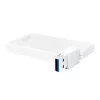 USB3.0 4 prievadų šakotuvas, sidabrinis