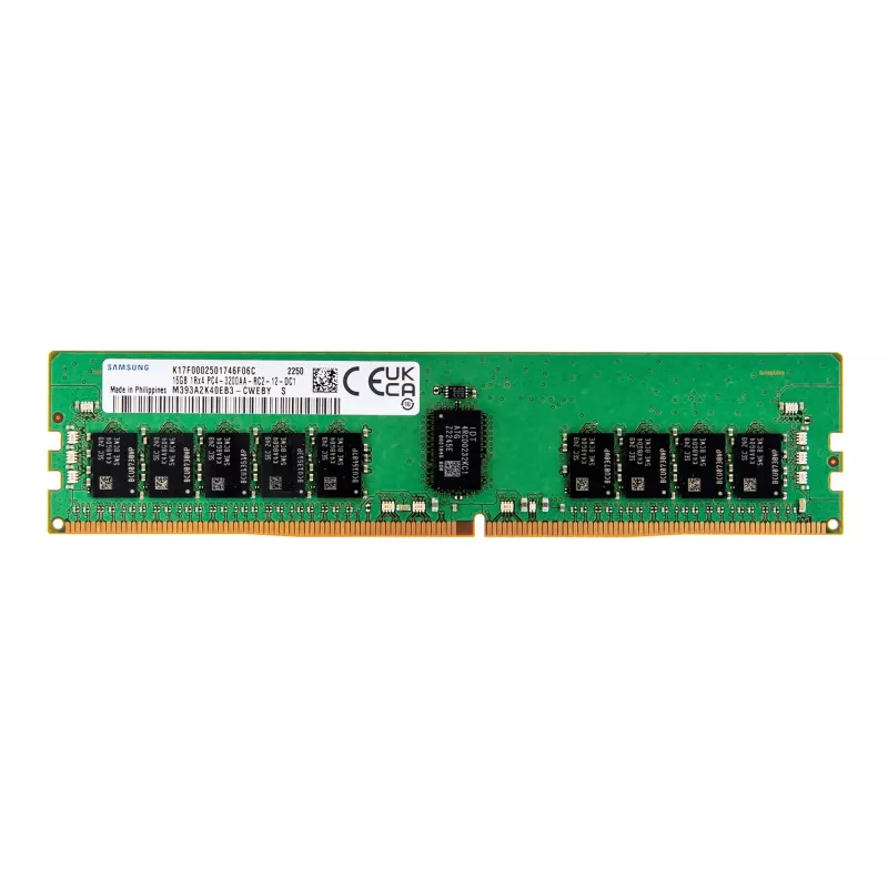Samsung M393A2K40EB3-CWE atminties modulis 16 GB 1 x 16 GB DDR4 288 kontaktų DIMM ECC