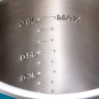 Makita KT001GZ elektrinis virdulys 0,8 L juodas, mėlynas