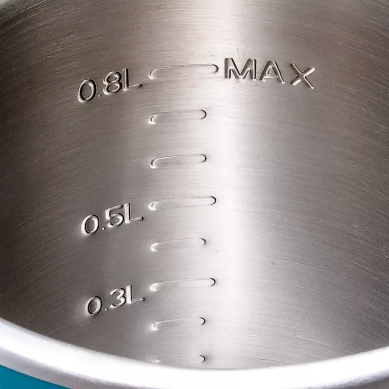 Makita KT001GZ elektrinis virdulys 0,8 L juodas, mėlynas