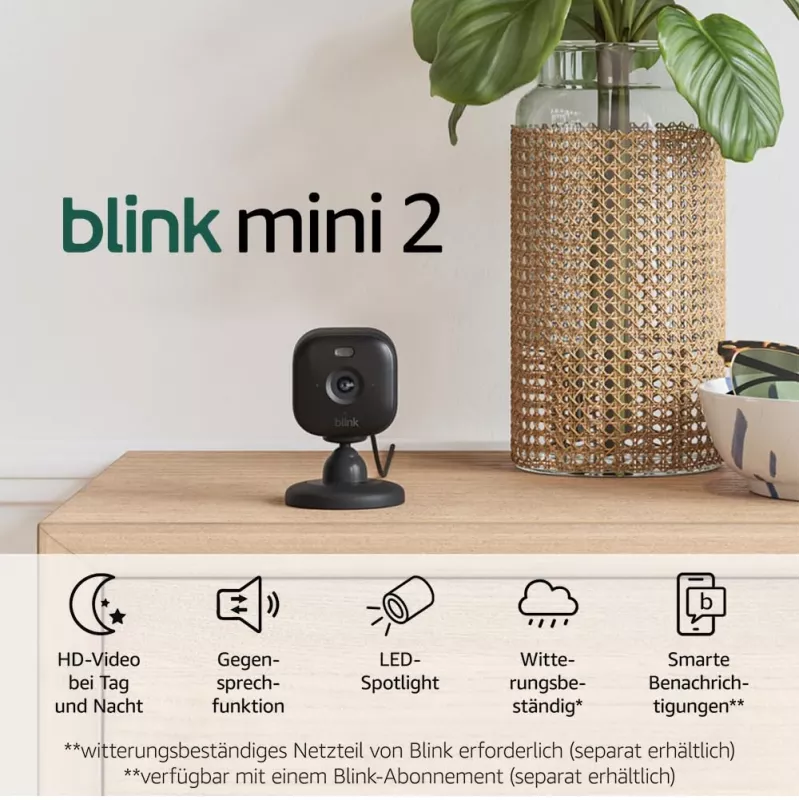 IP apsaugos kamera Amazon Blink Mini 2 1080p