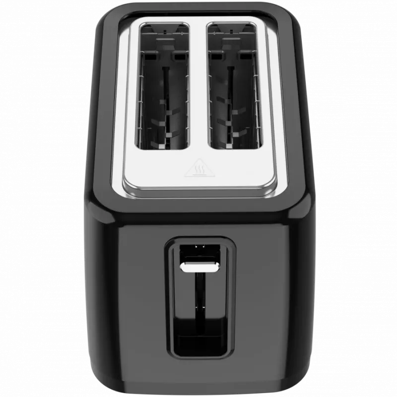 Elektrinis skrudintuvas, juodas, 220-240V, 50-60Hz, 780-930W, 2 lizdai, 3 režimai, 7 skrudinimo lygiai