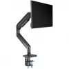 Monitoriaus laikiklis DIGITUS Single, spaustukas, iki 49 colių (124,5 cm), 20 kg, VESA 75x75–100x100, pasvirimas -20° iki 50°, aukščio reguliavimas, juodas