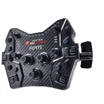 Asetek SimSports Forte GT Button Box - Juodas leidimas