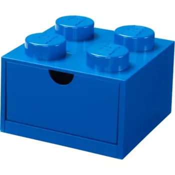 LEGO stalo stalčius 4, mėlynas dėžutė su kaištukais