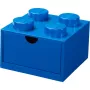 LEGO stalo stalčius 4, mėlynas dėžutė su kaištukais