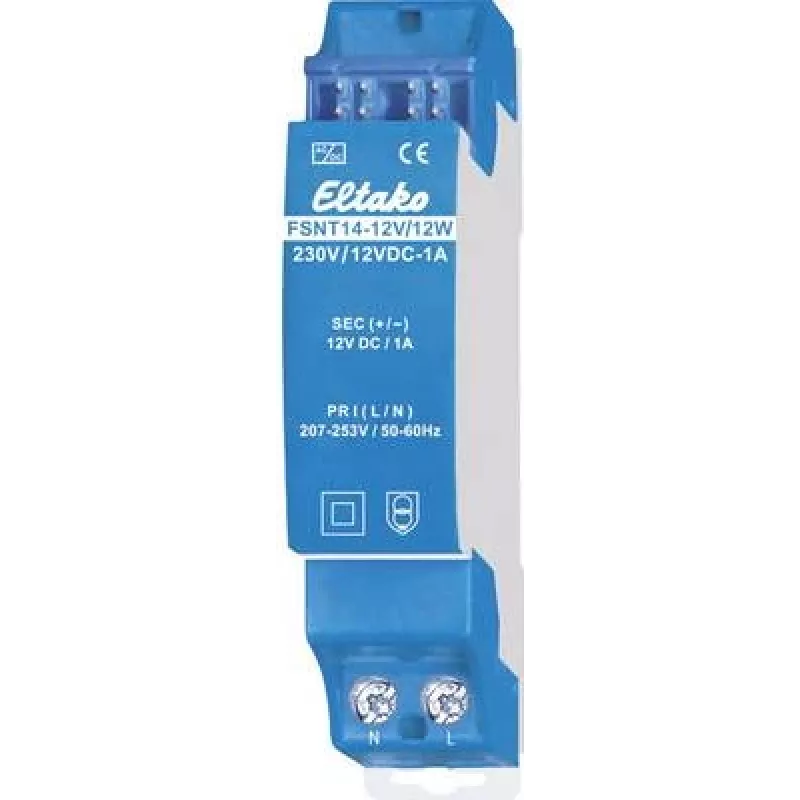 Maitinimo šaltinis Eltako FSNT14-12V/12W — 12 V DC, 12 W