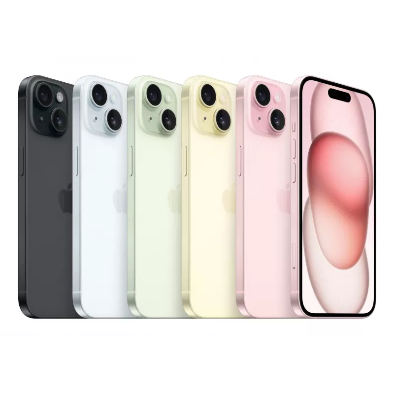 Apple iPhone 15 15,5 cm (6.1) Dual SIM iOS 17 5G USB Type-C 128 GB mėlynas