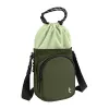 Tomtoc GameOn-G50 Switch 2 JoyCarry Sling Bag žalias — nešiojimo krepšys, skirtas Nintendo Switch OLED ir Switch 2