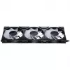 120mm PHANTEKS M25 Gen2 PWM D-RGB korpuso ventiliatorius, juodas, 3 kontaktų