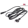 Maitinimo laidas MACLEAN MCTV-809 — 1,5 m, maitinimo kištukas C tipo – C1 mova, 220–250 V